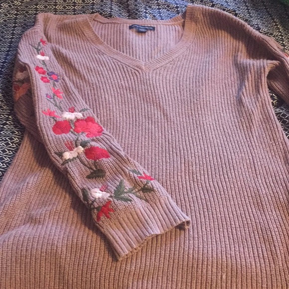 Purple knit sweater from American Eagle - Picture 1 of 3